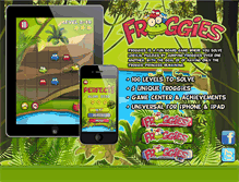 Tablet Screenshot of froggies.com